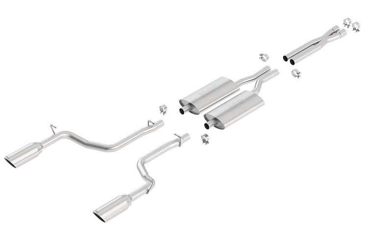 Borla S-Type Cat-Back Exhaust System 06-10 Dodge Charger 5.7
